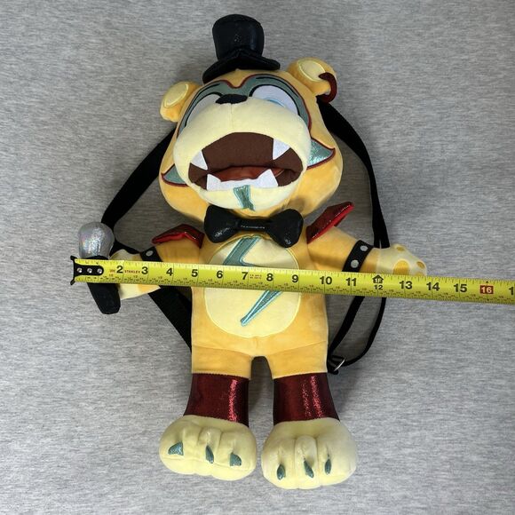 Five Night's At Freddy's Security Breach Glamrock Plush Backpack FNAF Approx 20" - Picture 11 of 12